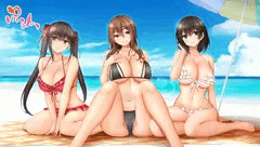 水着お披露目シーンを公開！！