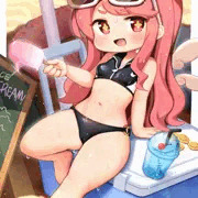 水着エシュールちゃん