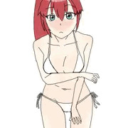 クロエちゃんでポーズ模写その２