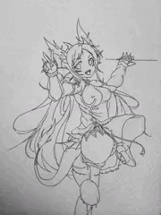 リク絵(下絵)