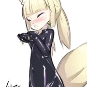 ラバー狐ザーメンちょうちん