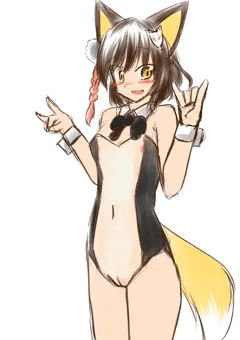 透明バニーの術
