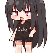 シャツ長い子