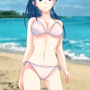 白ビキニ