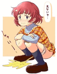 安斎さん野外おしっこ