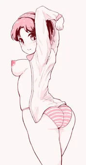 八橋っさん二色刷り風
