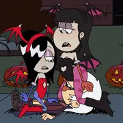Haiku and Persephone, Halloween Party