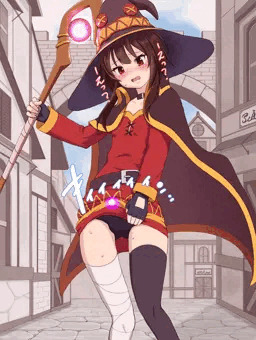 封印されし最強の爆裂魔法を手に入れためぐみん