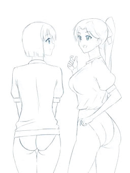 新作のラフ その2