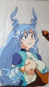 ヒロアカ提出忘れ分・・・（ねじれちゃん）＆（壊理）彩色ver.