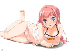 下着姿の女の子