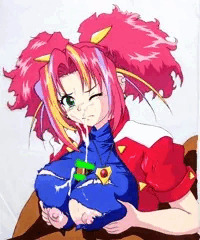 リカちゃんに手出しはさせまいと、自身のカラダで戦うドールリカ