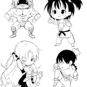 ワールドヒーローズ2らくがき