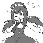 グローウォームちゃん落書き