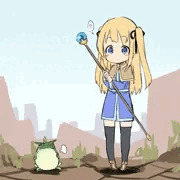ミーファちゃんとシビレガスガエル