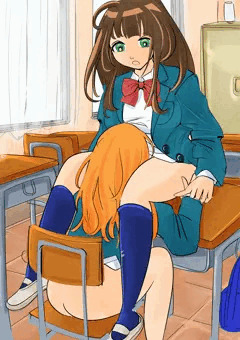 同級生にあそこを舐められて少し困惑するJK