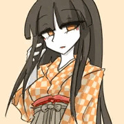 看板娘の和服っ子