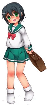 富樫樟葉ちゃん（中二病でも恋がしたい）キャラ完成イラスト