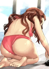 お習字する関裕美ちゃん