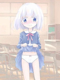 ［お題箱］制服たくし上げ