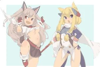 つけるもんつけてない2人かわいい