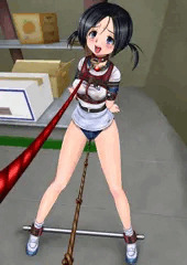 体操服綱渡り娘