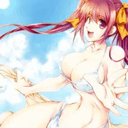 水着娘さん