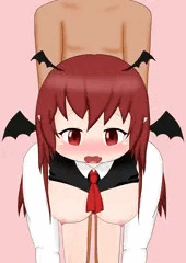 小悪魔立ちバック