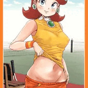 脱衣テニスに負けてしまったデイジー姫