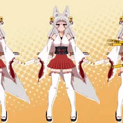 白炎着せ替えサンプル