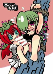カクタスデーモンちゃんと肩しゃぼちゃん