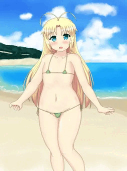 ちびアルファと海へ行ってみた