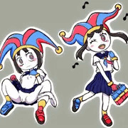 アメイジングデジタルサーカスのポムニちゃんのつもり