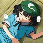 『モブ河童が寝ている口にチ●ポを押しつけられるが、無意識に反応して寝たままひょっとこフ●ラをしてしまう絵』