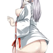銀髪巫女
