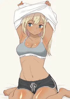 朝着替えギャル崎さん