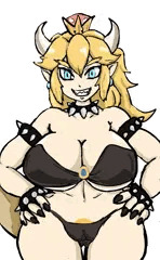 乗り遅れたぜい。クッパ姫