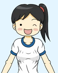黒髪モブ