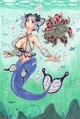 人魚しのぶ＆タコ童磨