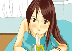 バナナ舐めっ
