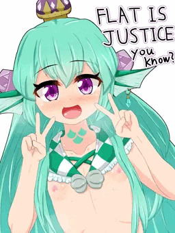 flat is justice.