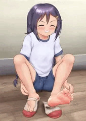 身体測定の待ち時間に三好紗南とおしゃべり