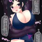触手に丸呑みされてパイズリ噴乳でイク
