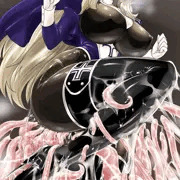 床一面が触手だらけの通路