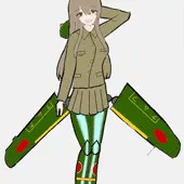 銀翼娘　五式戦闘機