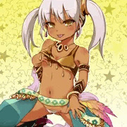 銀髪褐色ロリビッチダンサーちゃん。