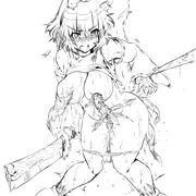 触手と椛