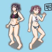 ダンスなう水着＋全裸差分