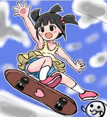 今月描いた太鼓の達人ガール