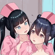 【連載】ふたなりナースレズ娘 オリジナル ナース ふたなり レズ 看護婦 ふたゆり 辱め ふた×女 ずり下げ